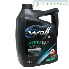 Wolf Officialtech 5W20 MS-FE - мастило синтетичне для двигуна, 44610, 5л