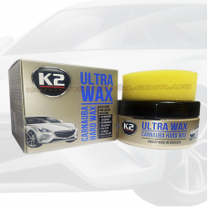 Воскова паста для відновлення та захисту лакофарбового покриття автомобіля, K2 Ultra Wax, K073, 300мл