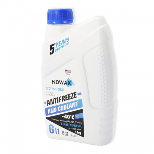 Nowax Antifreeze G11 - антифриз синій, NX01007, 1кг